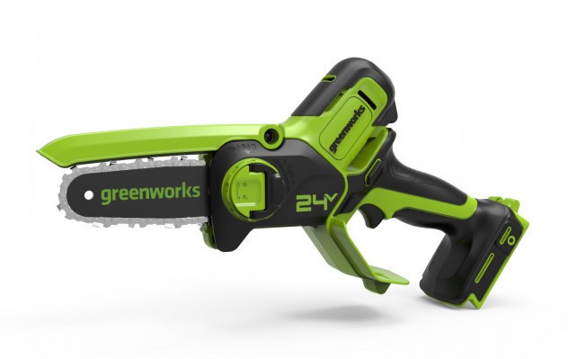 ПИЛА ЦЕПНАЯ АККУМУЛЯТОРНАЯ GREENWORKS G24MCS10 24V + АКБ 2 АЧ И ЗУ 2008207UA