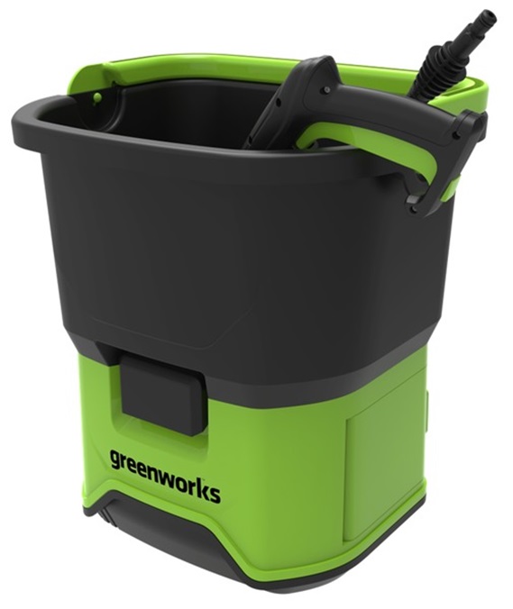 Мойка высокого давления Greenworks GDC40 (70 бар) 300 л/час без АКБ и ЗУ, арт. 5104507