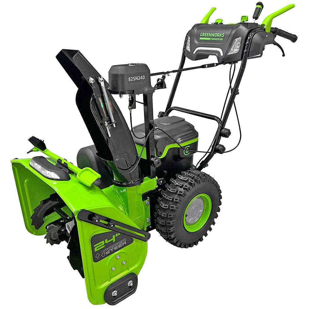Снегоуборщик самоходный аккумуляторный Greenworks GD82ST56 (б/щ, без АКБ и ЗУ) 2602807