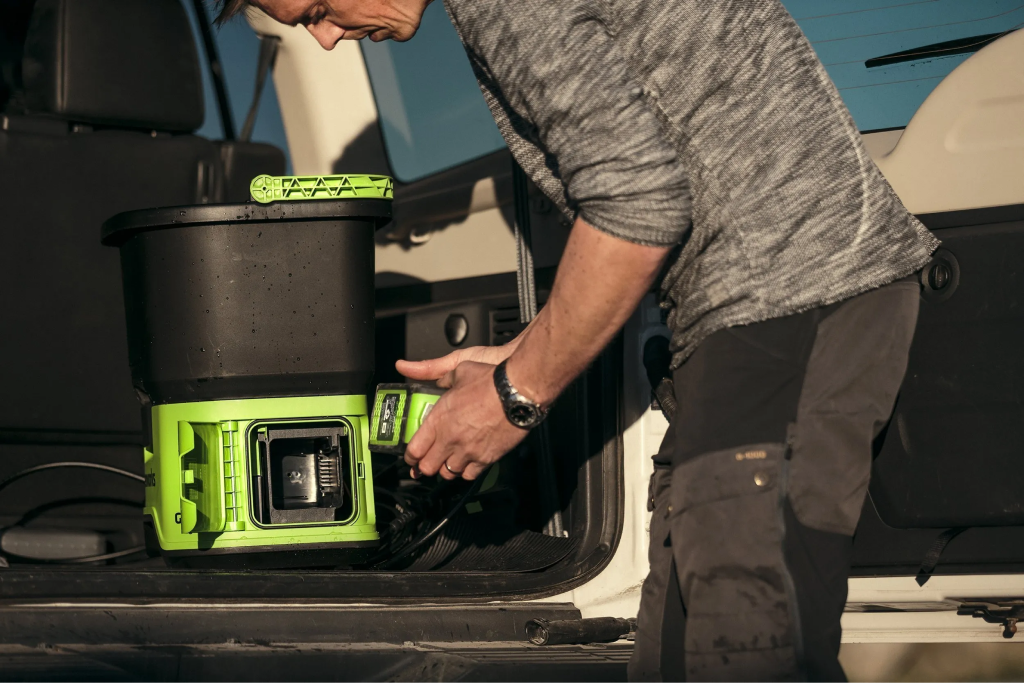 greenworks аккумуляторные мойки высокого давления