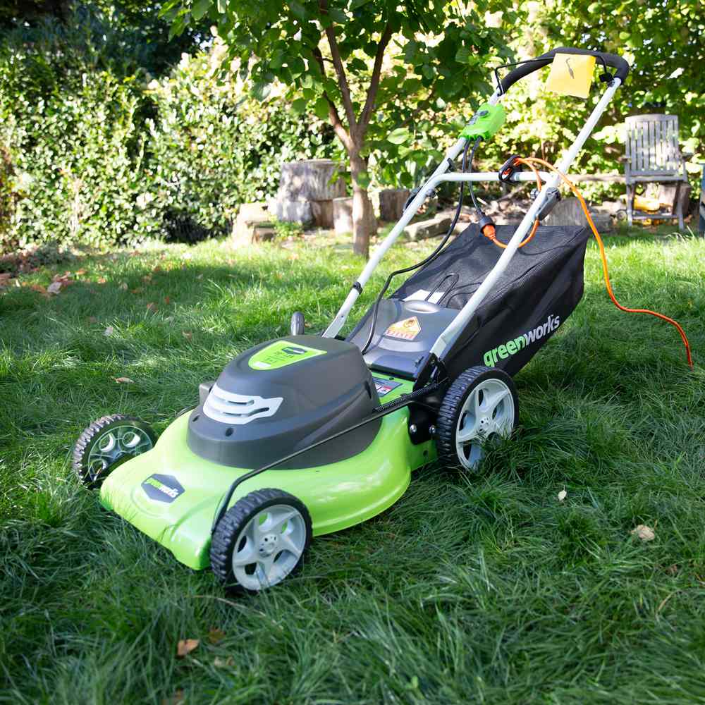 greenworks газонокосилки электрические