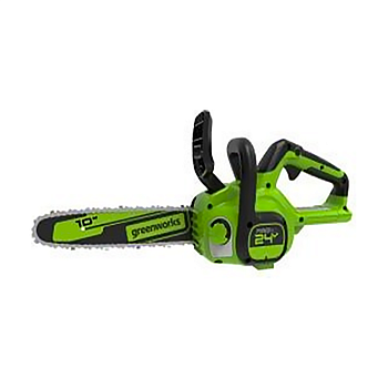 Цепная пила аккумуляторная Greenworks G24CS25 24V (25 см) аккумуляторная без АКБ и ЗУ, арт. 2007707