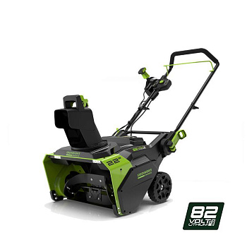 Снегоуборщик аккумуляторный Greenworks GD82 (без АКБ и ЗУ) 2602507