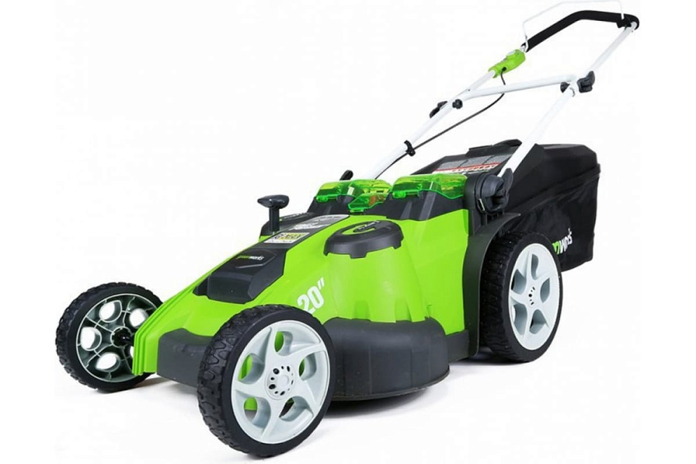 Аккумуляторная газонокосилка Greenworks Twin Force G40LM49DB 2500207