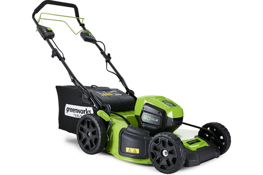 Самоходная аккумуляторная газонокосилка GreenWorks GD60LM46SPK4 60V 2502907UB