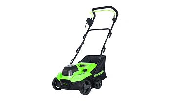 Аэратор-скарификатор аккумуляторный Greenworks GD40SC38II