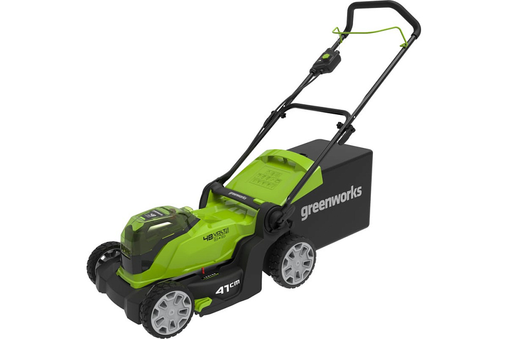 Аккумуляторная газонокосилка GreenWorks G24x2LM41 2х24 В 2512607
