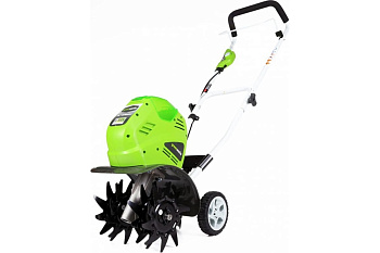 Аккумуляторный культиватор Greenworks G40TL 27087