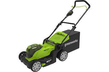 Аккумуляторная газонокосилка GreenWorks G24x2LM41 2х24 В 2512607